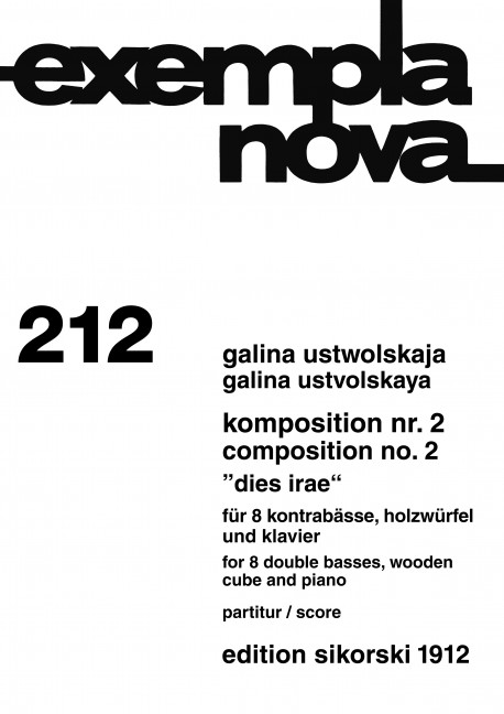 Komposition Nr.2 für 8 Kontrabässe