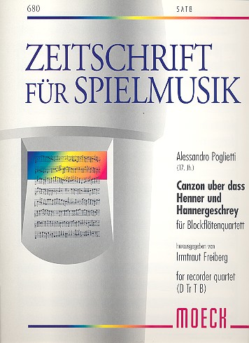 Canzon über das Henner und Hahnergeschrey 