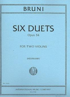 6 Duets op.34