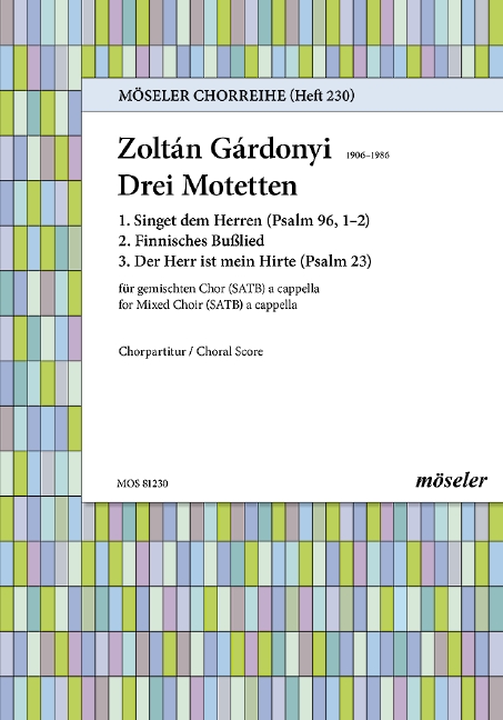 3 MOTETTEN