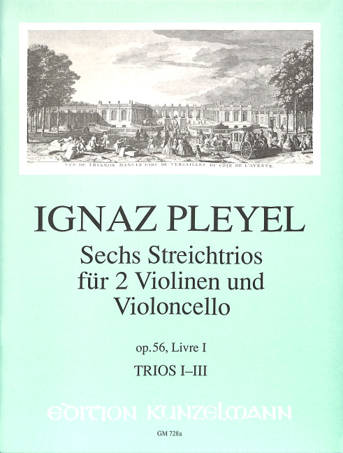Sechs Streichtrios op.56 Band 1