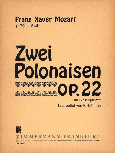 2 Polonaisen op.22 für Flöte, Oboe,