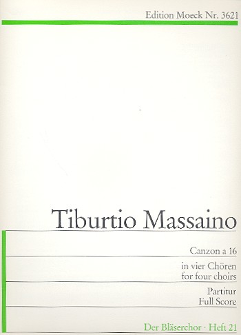 Canzon a 16 in 4 Chören 