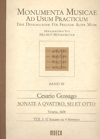 Sonate a quattro, sei et otto Band 1