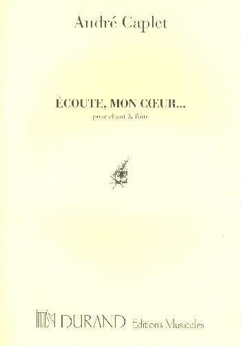 Ecoute mon coeur pour chant et flûte