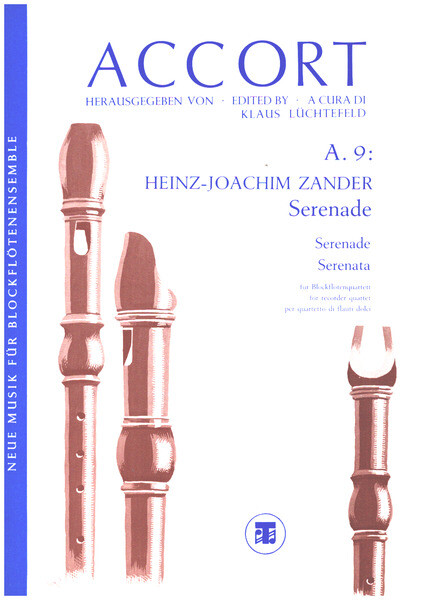 Serenade für 4 Blockflöten (SATB)
