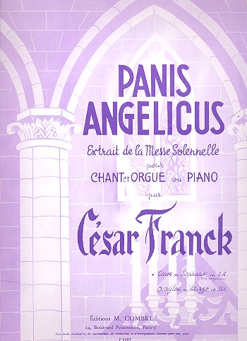 Panis angelicus pour chant