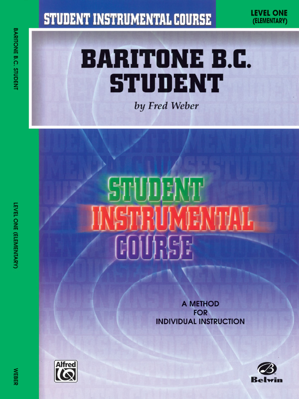 Baritone (bass clef) Student vol.1