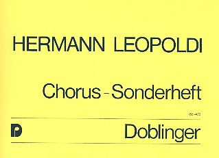 Chorus-Sonderheft Melodiestimme,