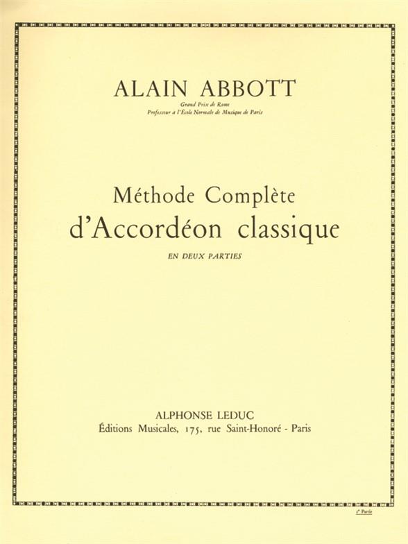 Méthode complete d'Accordéon classique vol.2
