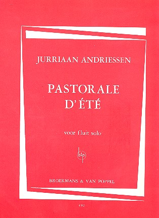Pastorale d'été voor fluit solo