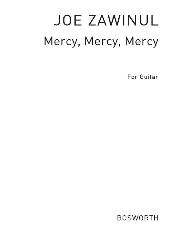 Mercy Mercy Mercy
