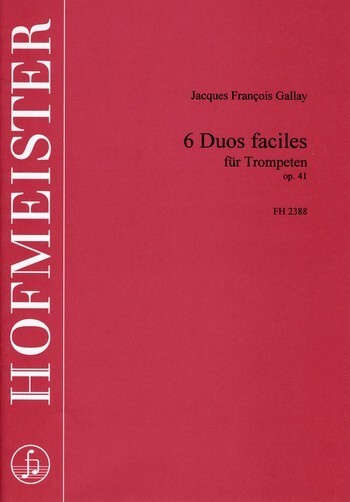 6 Duos faciles op.41 für 2 Trompeten