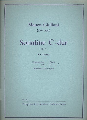 Sonatine C-Dur op.71