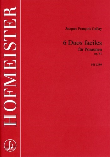 6 Duos faciles op.41 für 2 Posaunen