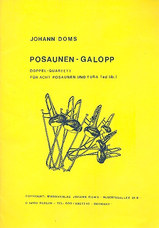 Posaunen-Galopp für 8 Posaunen