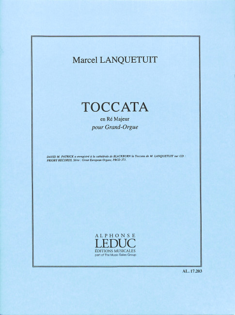 Toccata ré majeur