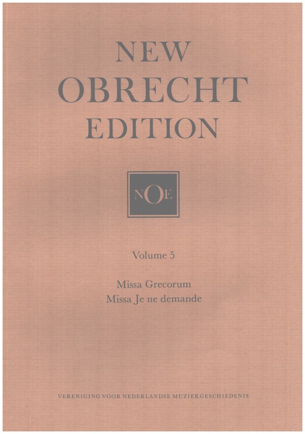 New Obrecht Edition Vol.5
