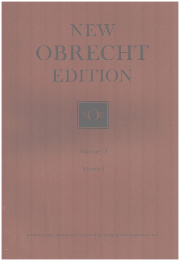 New Obrecht Edition Vol.15