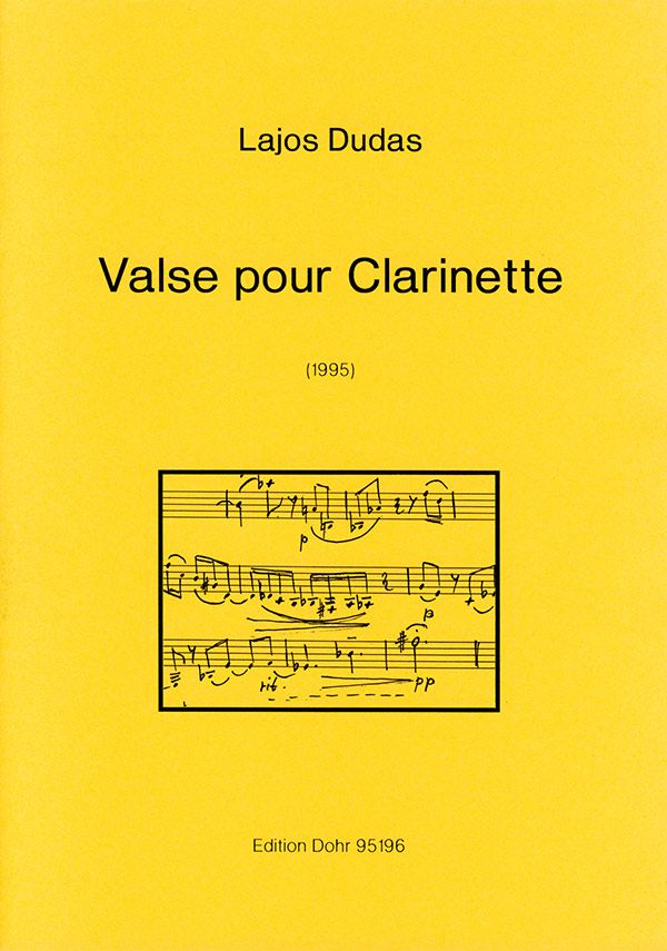 Valse pour clarinette