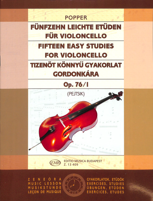 15 leichte Etüden op.76 Band 1