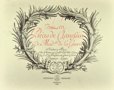 Les pièces de Clavessin vol.1