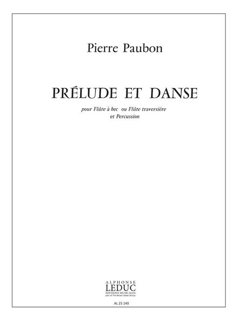 PRELUDE ET DANSE