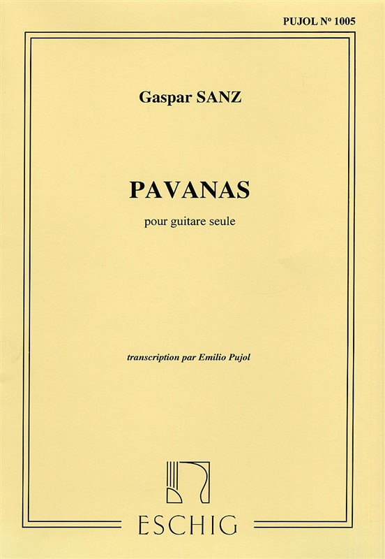 Pavanas pour guitare seule