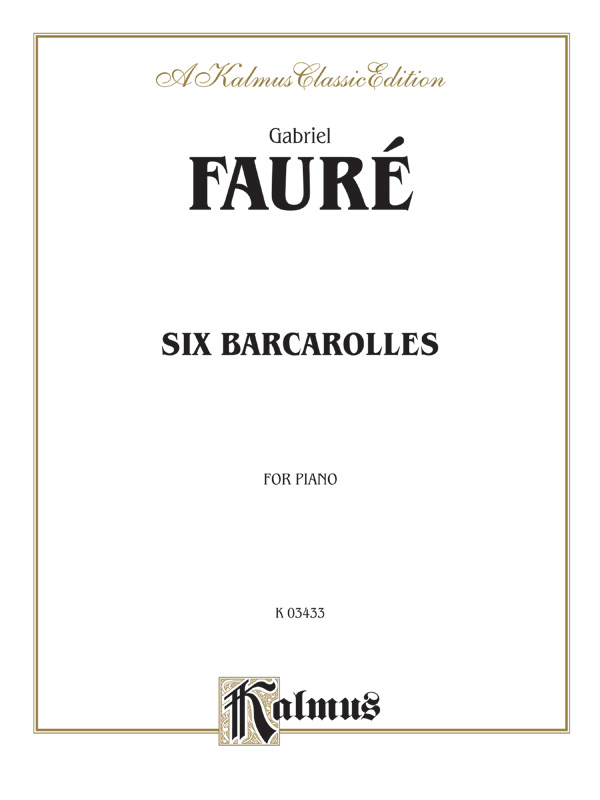 6 Barcarolles