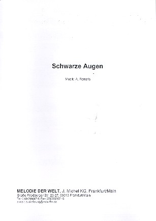 Schwarze Augen: Einzelausgabe