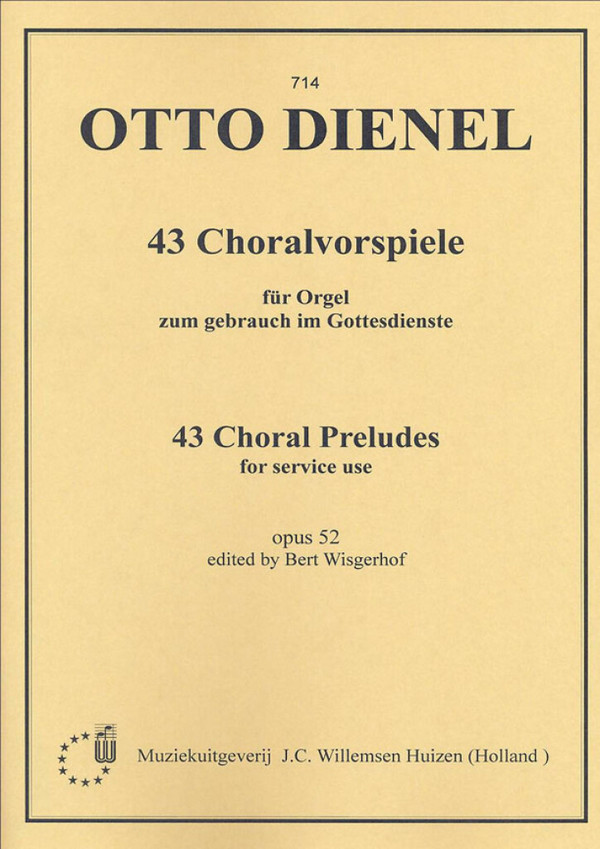 43 Choralvorspiele op.52 für