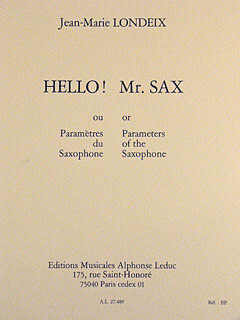 Hello Mr. Sax Parametres