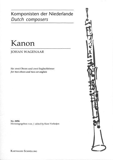 Kanon für 2 Oboen und