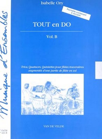 TOUT EN DO VOL.1B POUR 3-5 FLUTES (FL EN SOL