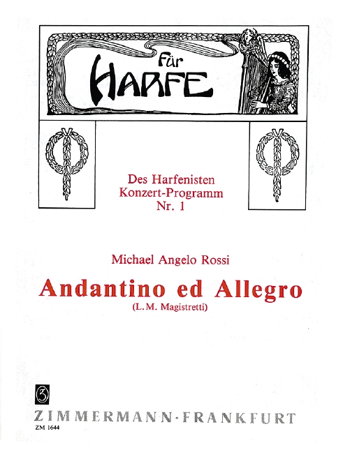 Andantino ed Allegro für Harfe