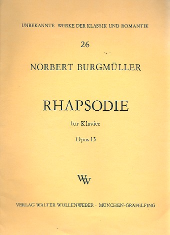 Rhapsodie op.13 