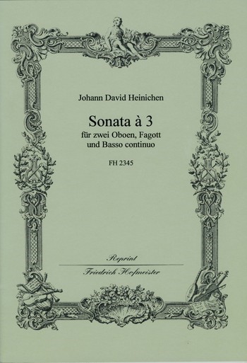 Sonata a 3 für 2 Oboen, Fagott und Bc
