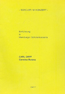 Carmina Burana Einführung in