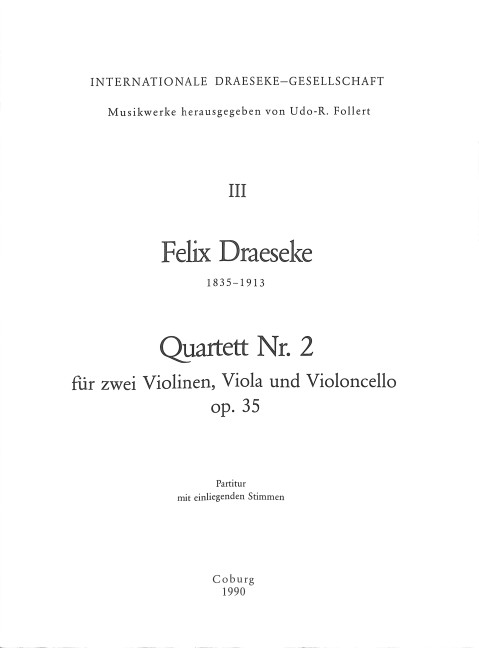 Streichquartett Nr.2 op.35