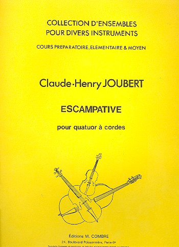 Escampative pour 4 violons