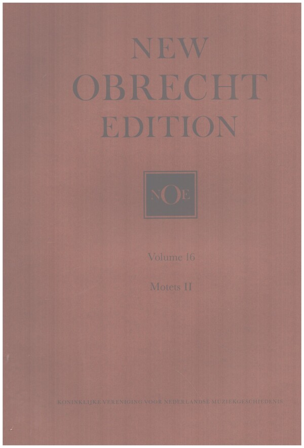 New Obrecht Edition Vol.16