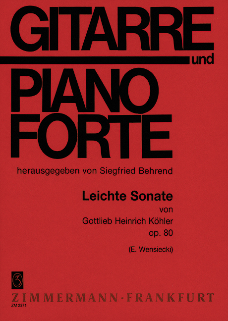 Leichte Sonate op.80 für