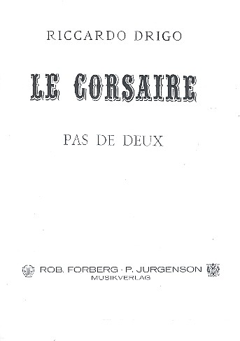 Le corsaire  für Klavier
