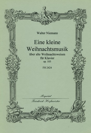 Eine kleine Weihnachtsmusik über alte Weihnachtsweisen op.105