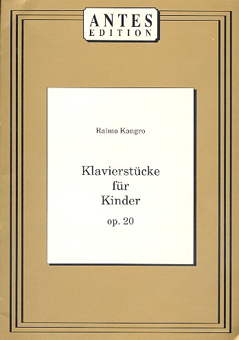 Klavierstücke für Kinder op.20