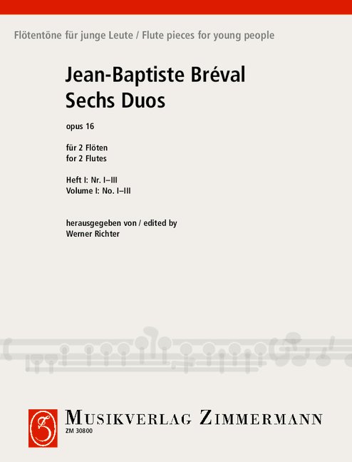 6 Duos op.16 Band 1 (Nr.1-3) für