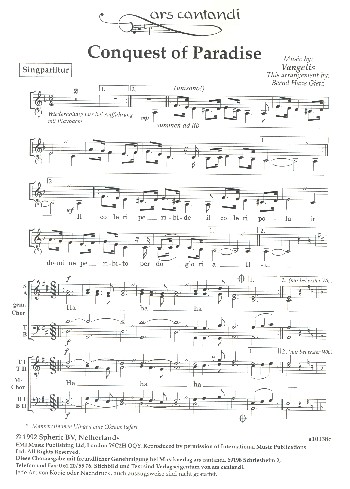 Conquest of Paradise