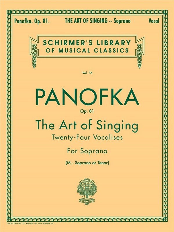 The Art of Singing op.81