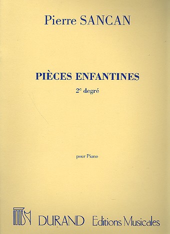 Pièces enfantines 2e degre pour