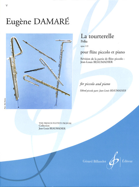 La tourterelle op.119 pour flute